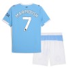 Manchester City Marmoush 7 Hjemme 2025-26 - Barn Draktsett